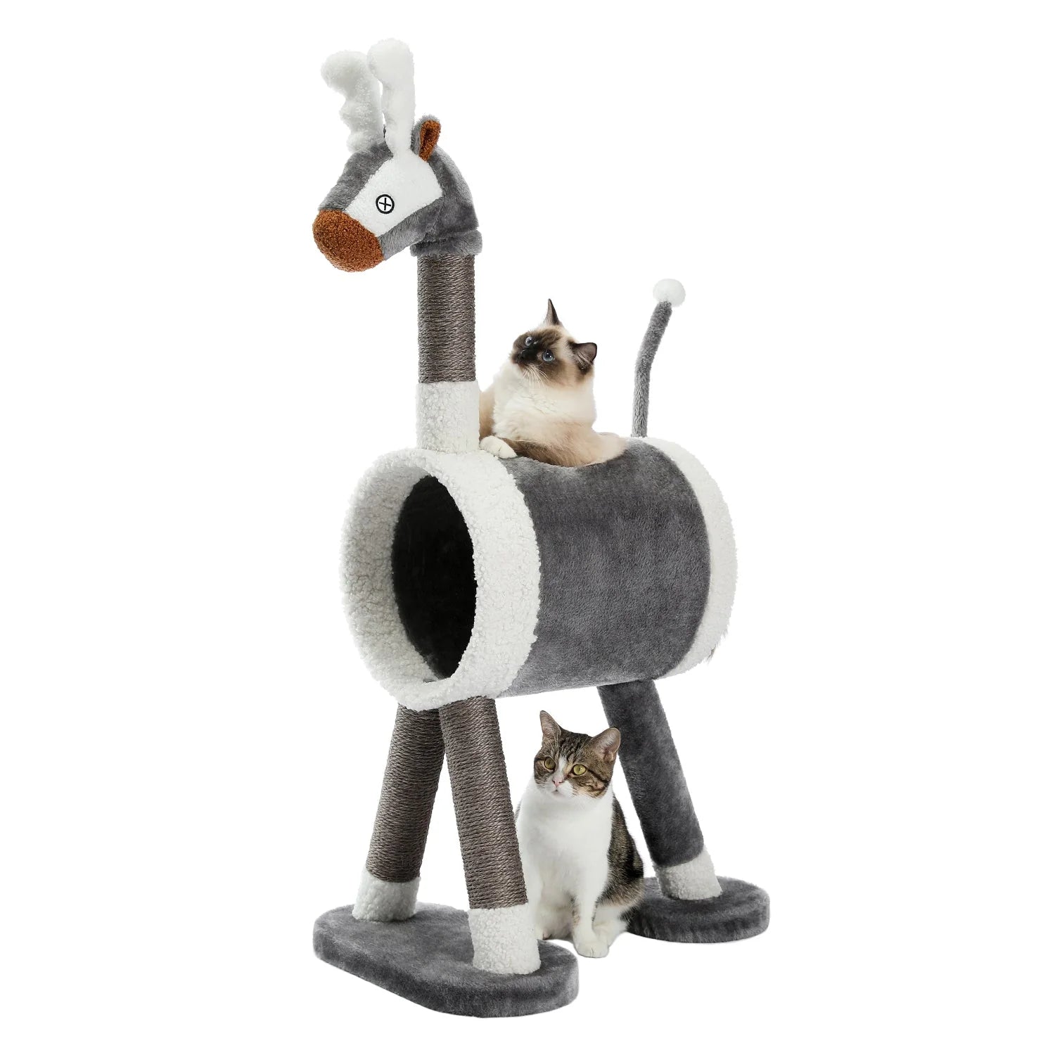 Cavalo Katzenbaum - Vielseitiger Kratzbaum mit Spielmglichkeiten und Rückzugsorten
