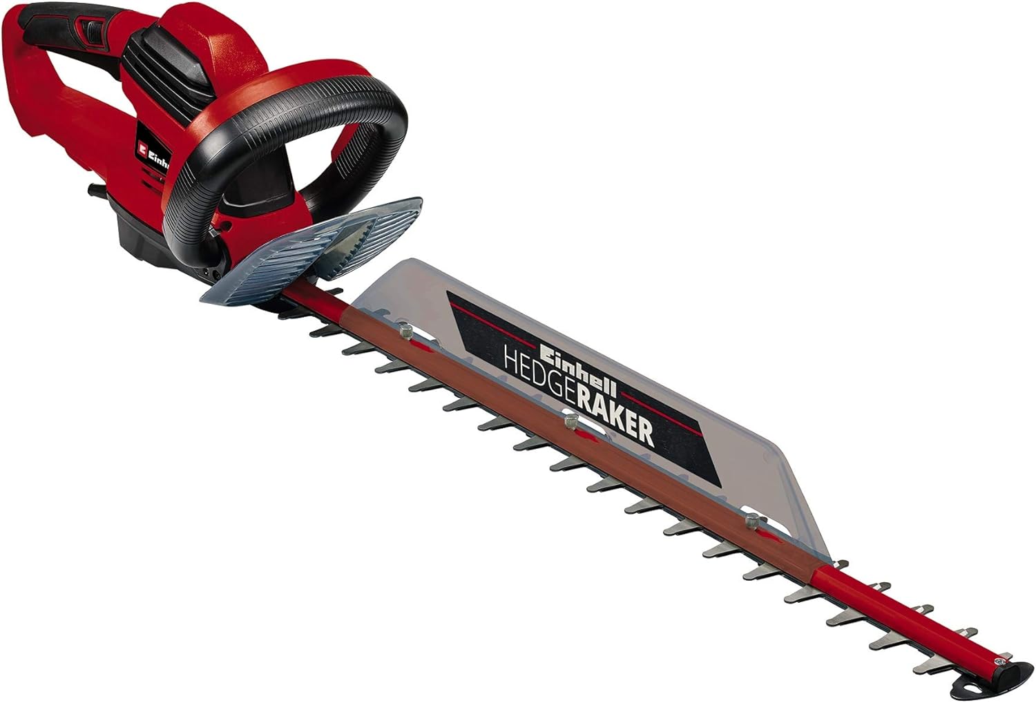 Einhell Tagliasiepi elettrico GE-EH 6560 (650 W, lama in acciaio tagliato e levigato al diamante, ingranaggi in metallo, protezione antiurto, incl. custodia)