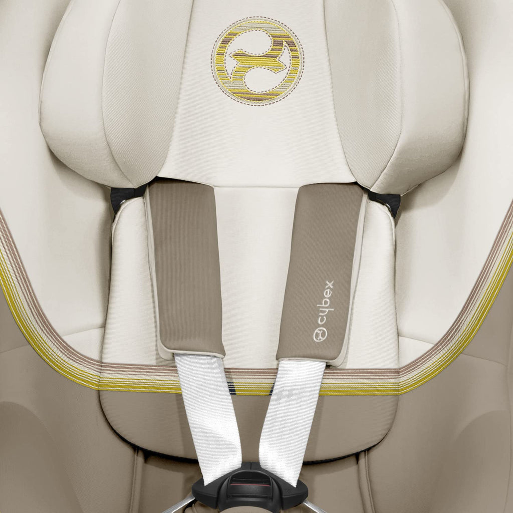 CYBEX Gold Kinder-Autositz Sirona S2 i-Size, Ab ca. 3 Monaten bis 4 Jahren, Max. 18 kg, SensorSafe kompatibel, Granite Black