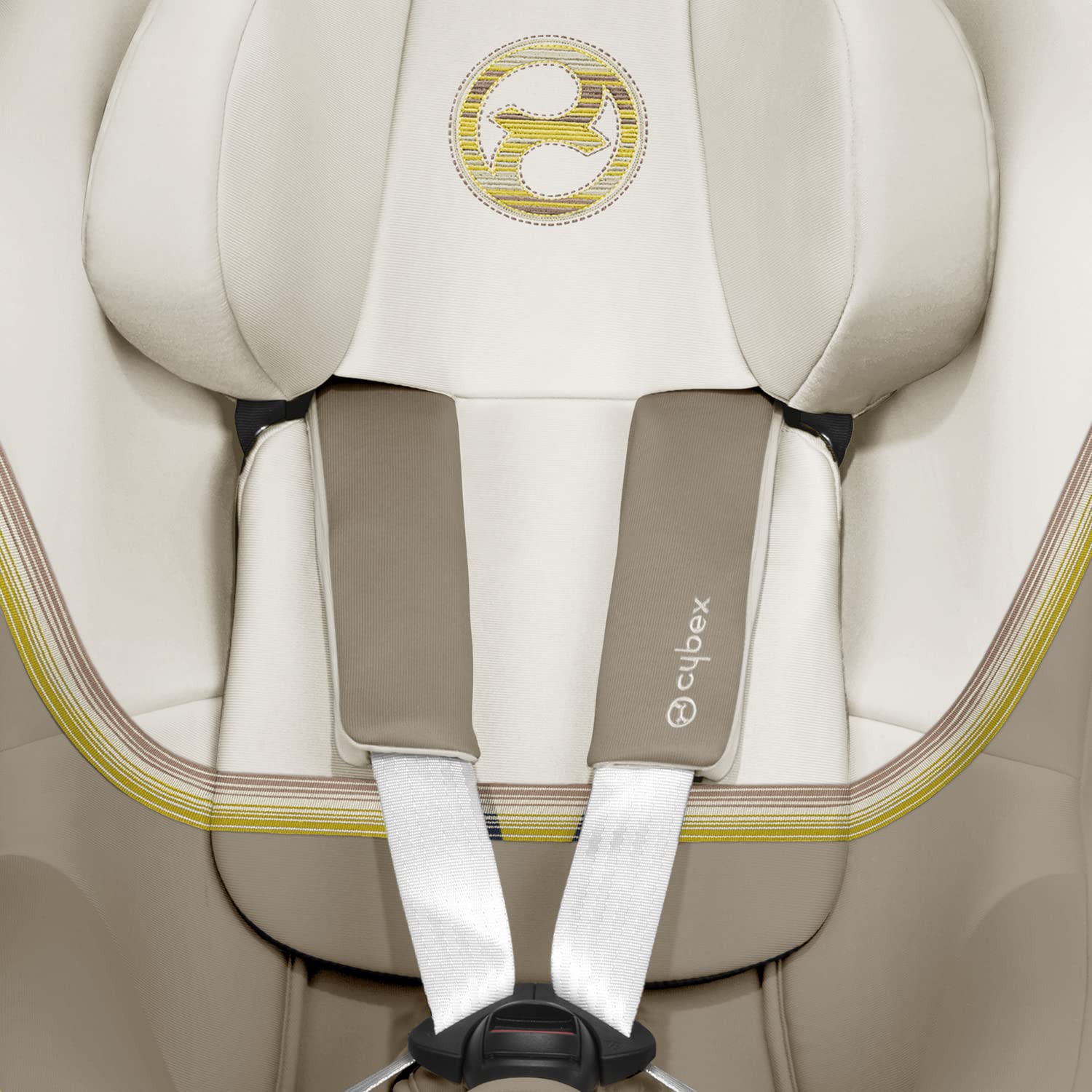 CYBEX Gold Kinder-Autositz Sirona S2 i-Size, Ab ca. 3 Monaten bis 4 Jahren, Max. 18 kg, SensorSafe kompatibel, Granite Black