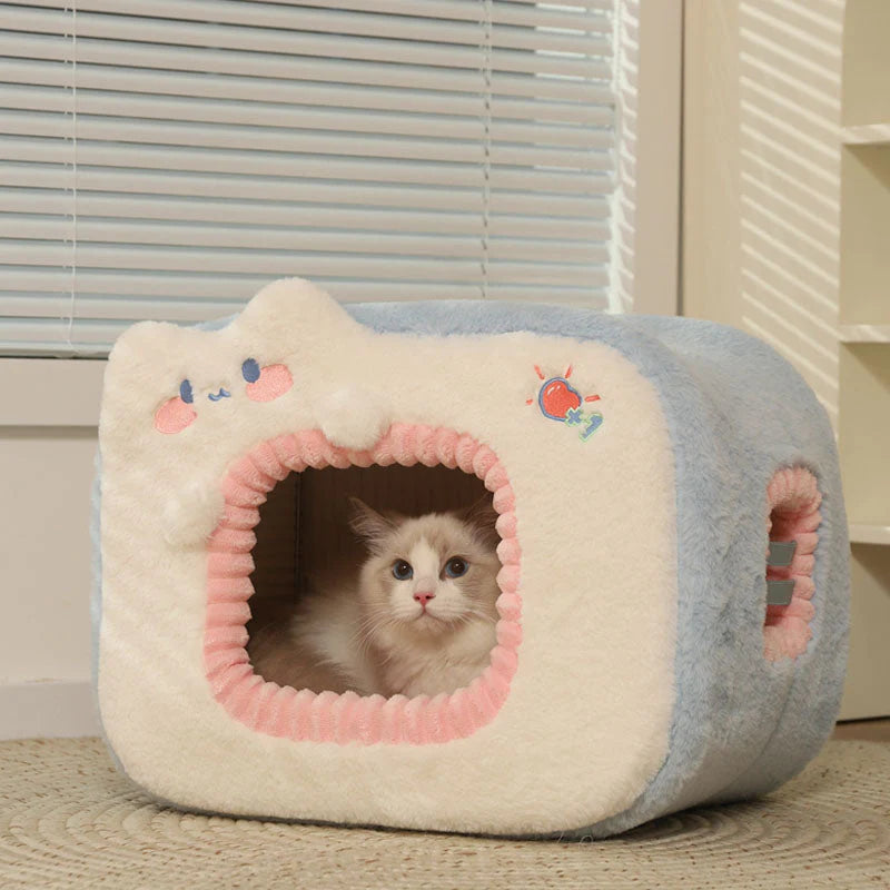 KatzenVilla - Elegante cuccia per gatti per un rifugio riposante