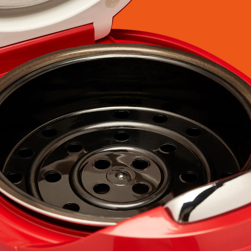 REISHUNGER Cuociriso digitale piccolo, nero | Da 0,6 L fino a 3 persone | Funzione mantenimento calore, timer e pentola premium | Multicooker e vaporiera piccoli, 8 programmi, tecnologia a 7 fasi