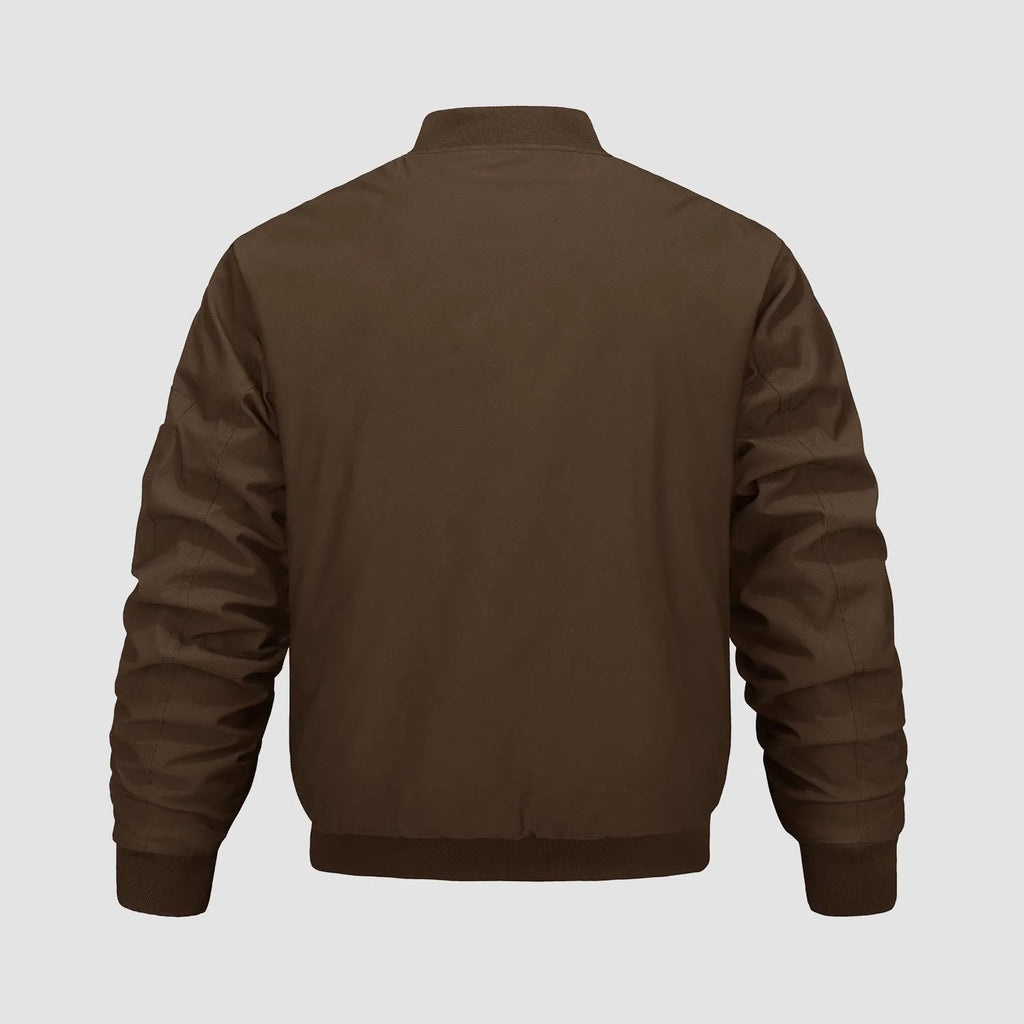 Bomber da uomo con cerniera