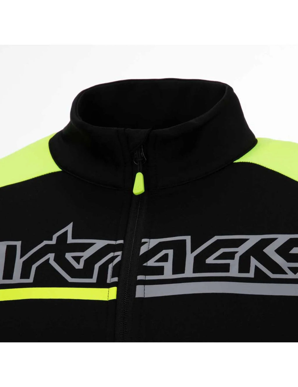 Herren Thermo Langarmtrikot Pro Team Neon-Schwarz