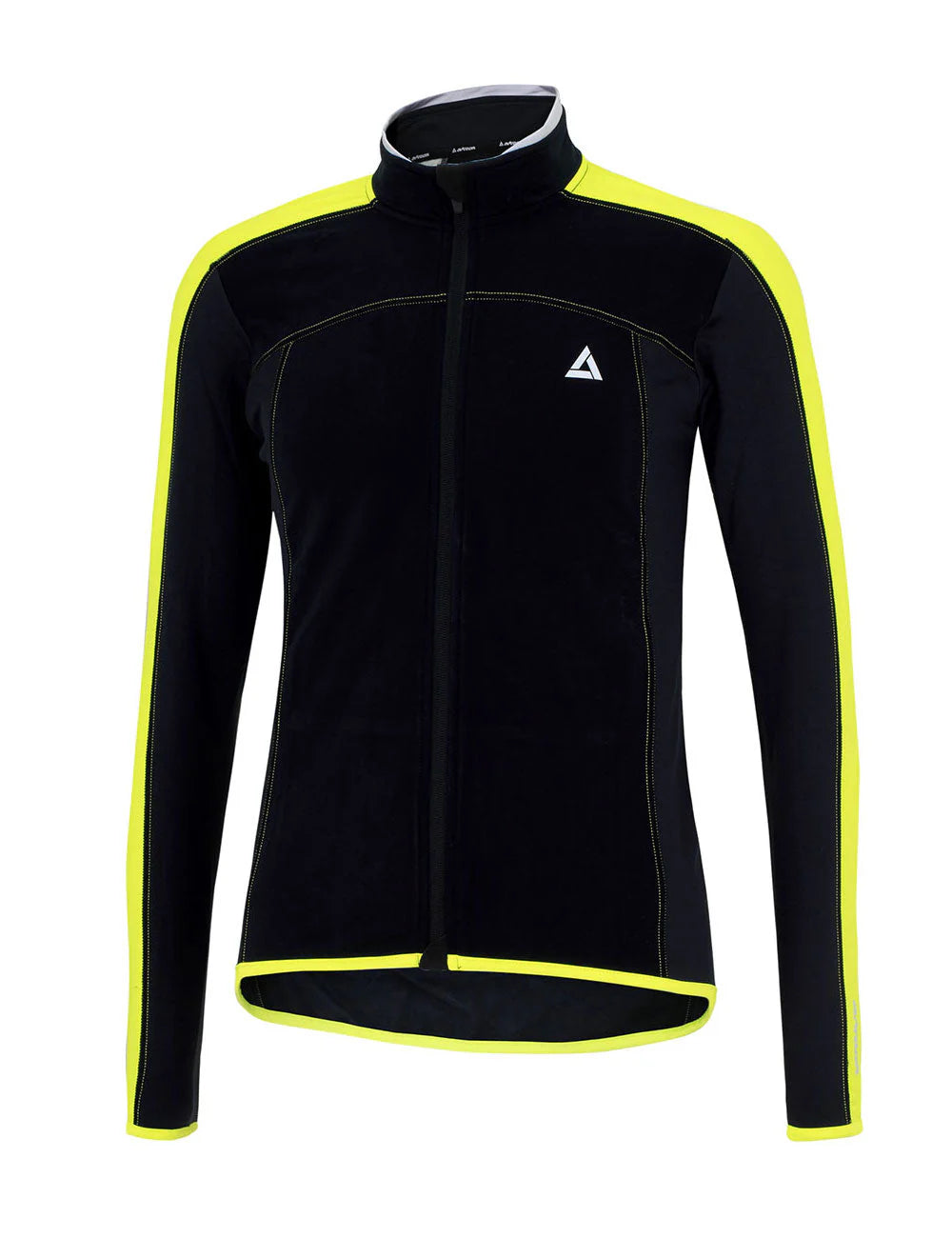 Thermo Fahrradtrikot Langarm Pro Line Schwarz-Neon Setprodukt