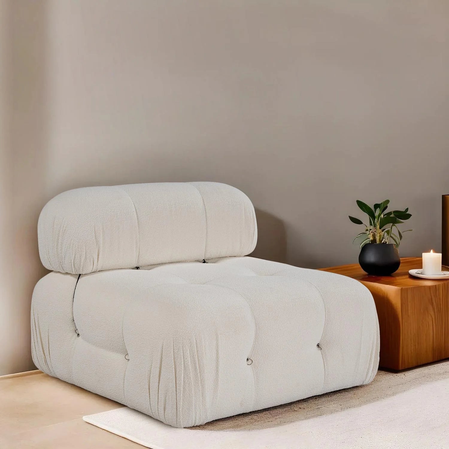 Divano modulare Bubble O1 - Bianco
