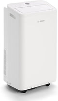 Bosch Cool 4000 Climatizzatore Mobile - 3-in-1: Climatizzatore, Deumidificatore, Ventilatore - 2,6 kW per ambienti fino a 35m² - Con modalità automatica, silenziosa e notturna