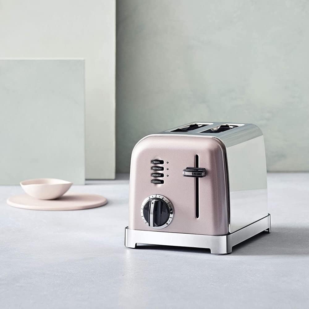 Cuisinart 4-Scheiben-Toaster | Breite Schlitze, ideal für dickes Brot und Bagels | 6 Brunungsstufen plus Abtauung | Breite Schlitze,High-Lift-Hebel | Passender Wasserkocher erhltlich | Perle
