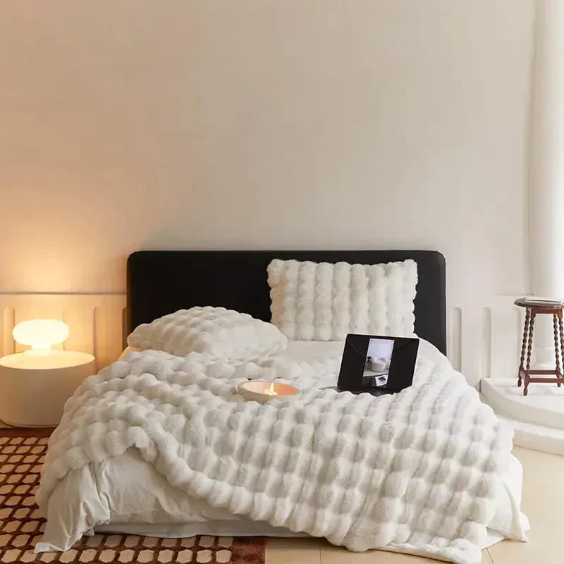 SoftWoolly - Calda Coperta in Morbida Lana