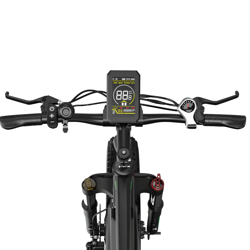 Bicicletta Elettrica Hitway BK9 - Motore 500W, 48V 15Ah, Pneumatici Fat 26 x 4.0 - E-Bike da Montagna All-Terrain