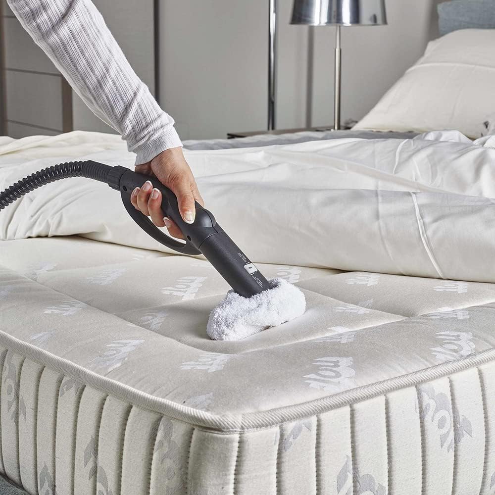 POLTI Vaporetto Eco Pro 3.0, Pulitore a vapore con caldaia e tappo di sicurezza, Potenza caldaia max 2000 W, Serbatoio da 2 litri, 9 accessori in dotazione, Made in Italy, grigio