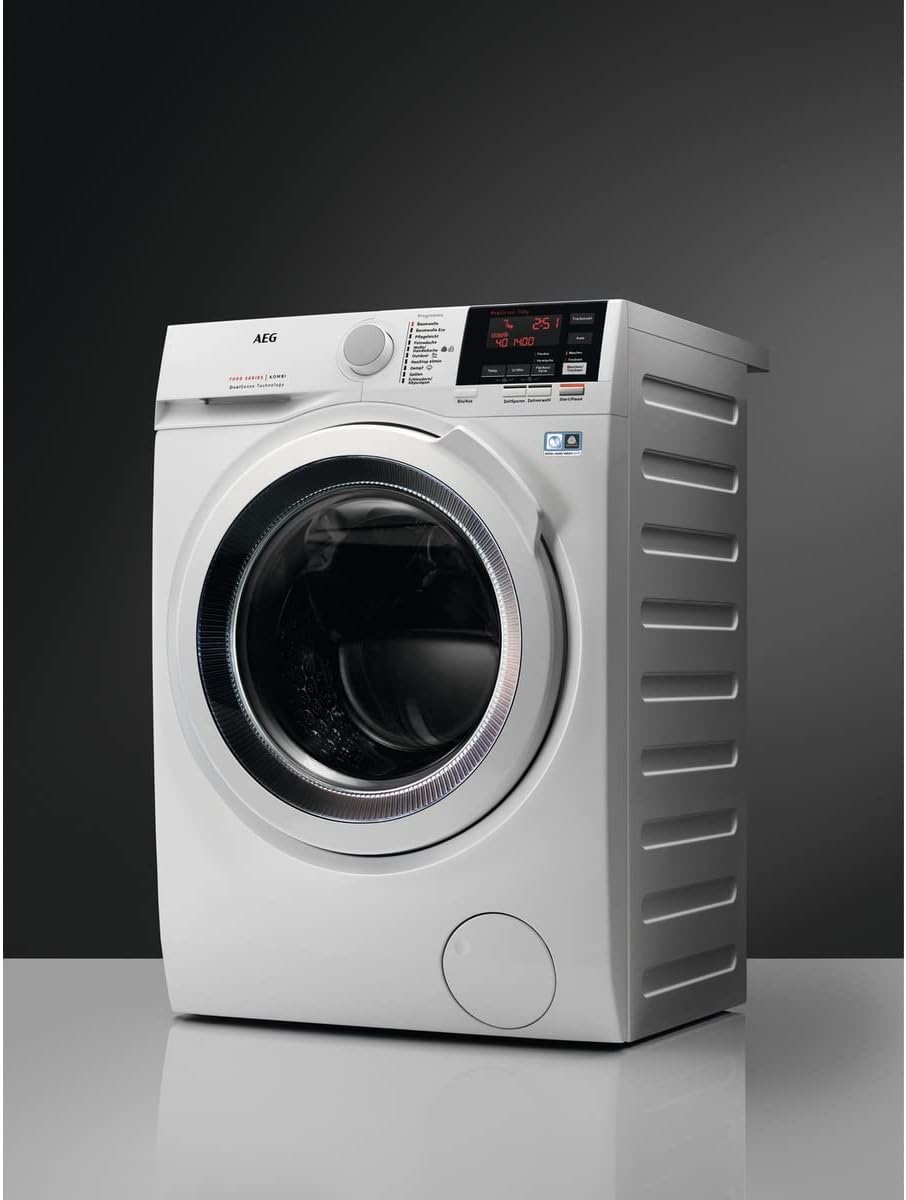 AEG L7WBA60680 Lavasciuga / DualSense - cura delicata / 8 kg lavaggio / 5 kg asciugatura / D / a risparmio energetico / ProSense - regolazione automatica del carico / Funzione aggiungi indumento / ProSteam - funzione vapore rinfrescante / 1600 giri/min