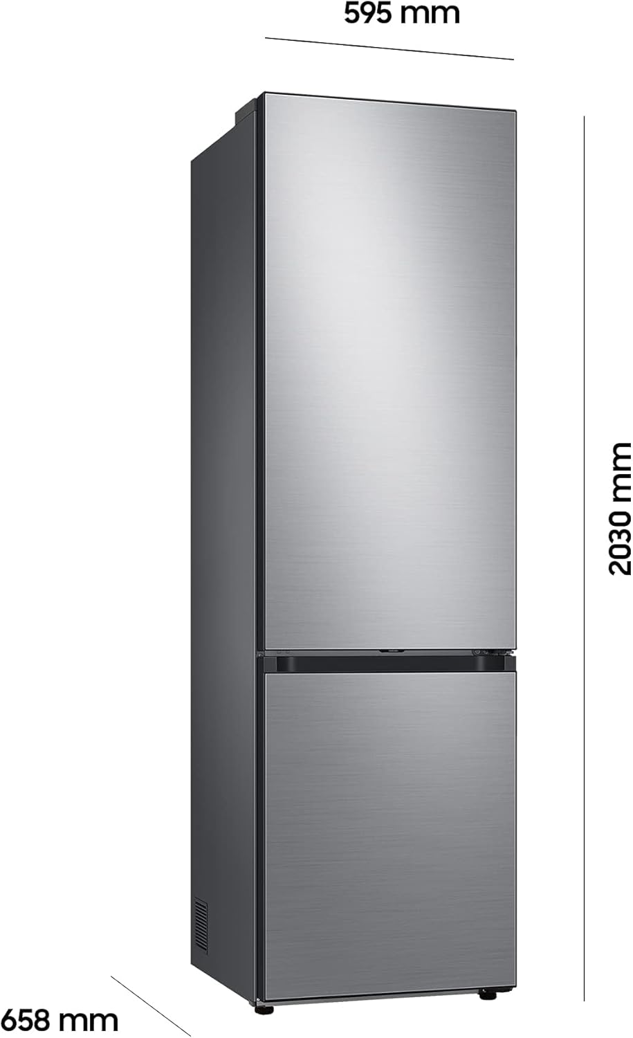 / RL38A7B5BS9/EG / Fridge and Freezer Combination / 203 cm Height.