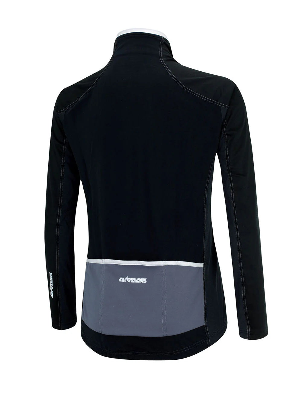 Herren Thermo Fahrradjacke Comfort Line Schwarz Grau Setprodukt