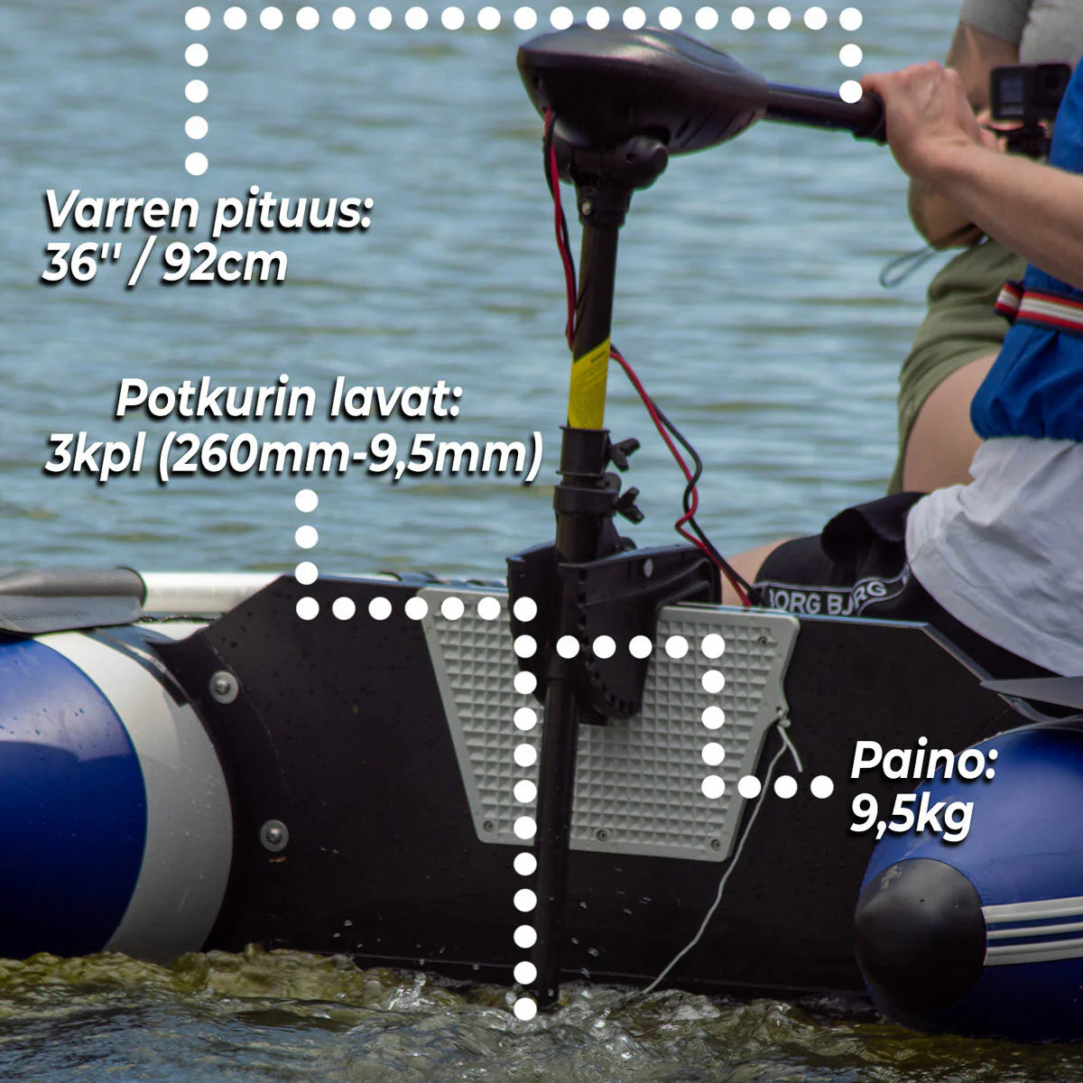 Deep Sea Elektro auenborder Cruise 55LBS