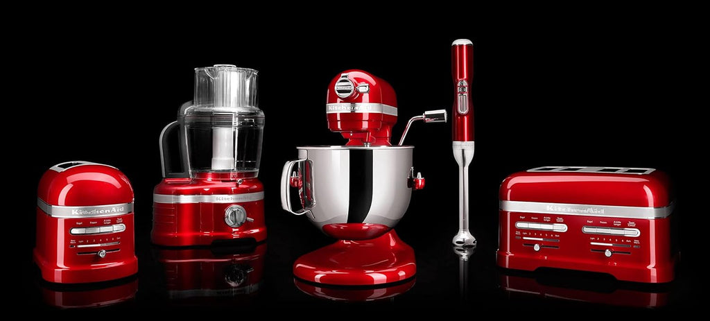 KitchenAid Tostapane per 4 Fette con Pinza per Sandwich | Artisan | Tostapane Retro | Diverse Funzioni e Livelli di Tostatura | Rosso