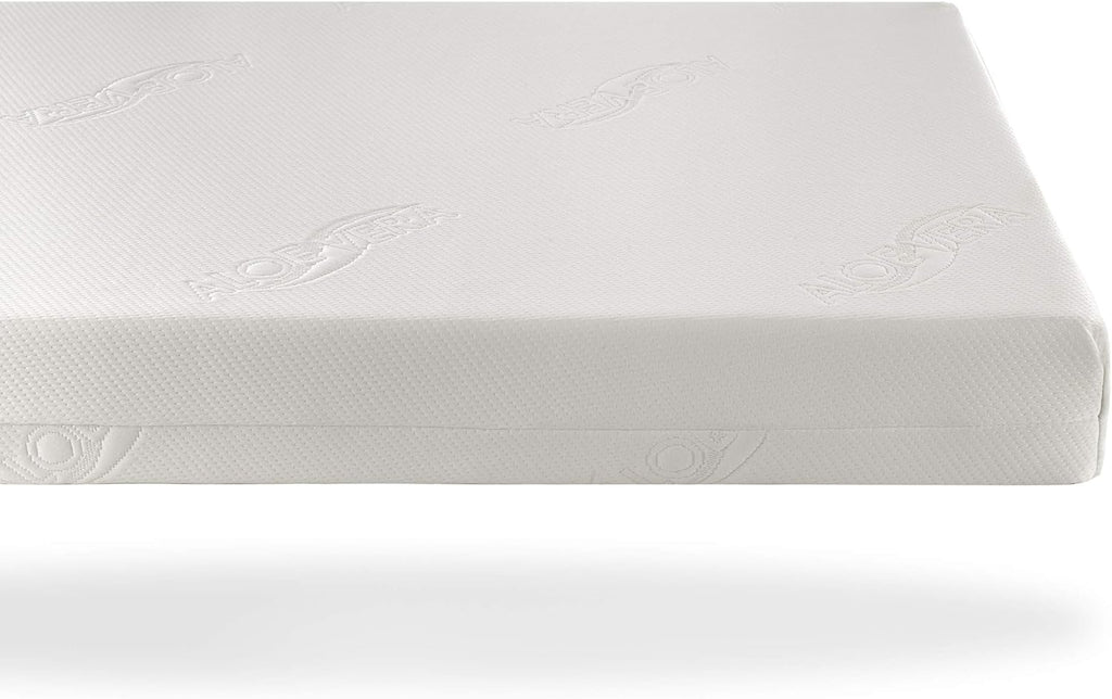 Love For Sleep Babybett Beistellbett 120x60cm mit Sicherheitsbarriere Umwandelbar und Matratze Weiß Denise Kinderbett Baby Bett Holz - Kinderbett Babybett, Mitwachsend Gitterbett Baby Bed