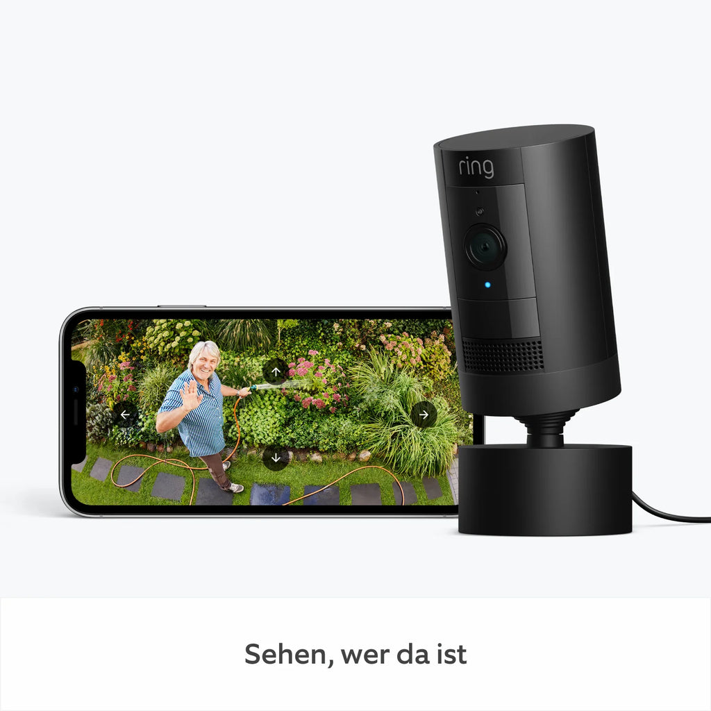 Stick Up Cam Plug-In mit Schwenk-/Kipphalterung