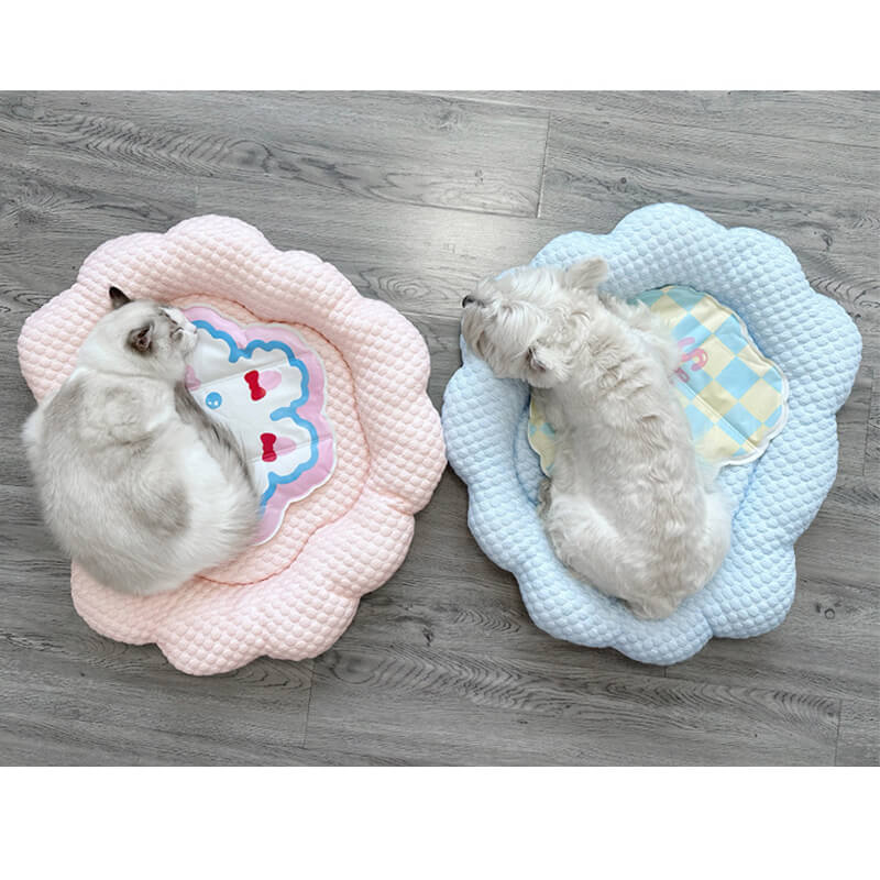 CoolKitty - Kühles Katzenbett mit Ice Mat für heie Tage