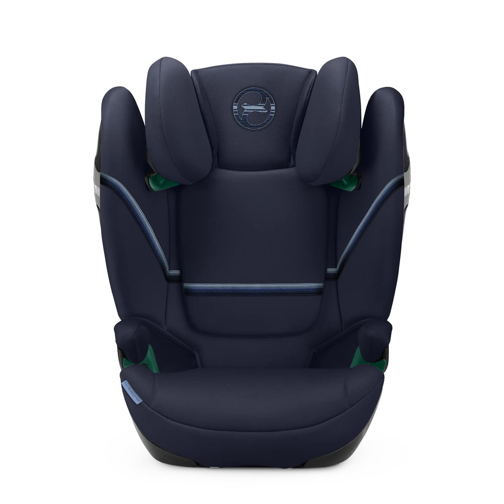 CYBEX Gold Seggiolino auto Solution S2 i-Fix, Per auto con e senza ISOFIX, 100-150 cm, Da 3 a 12 anni circa (15-50 kg), Lava Grey