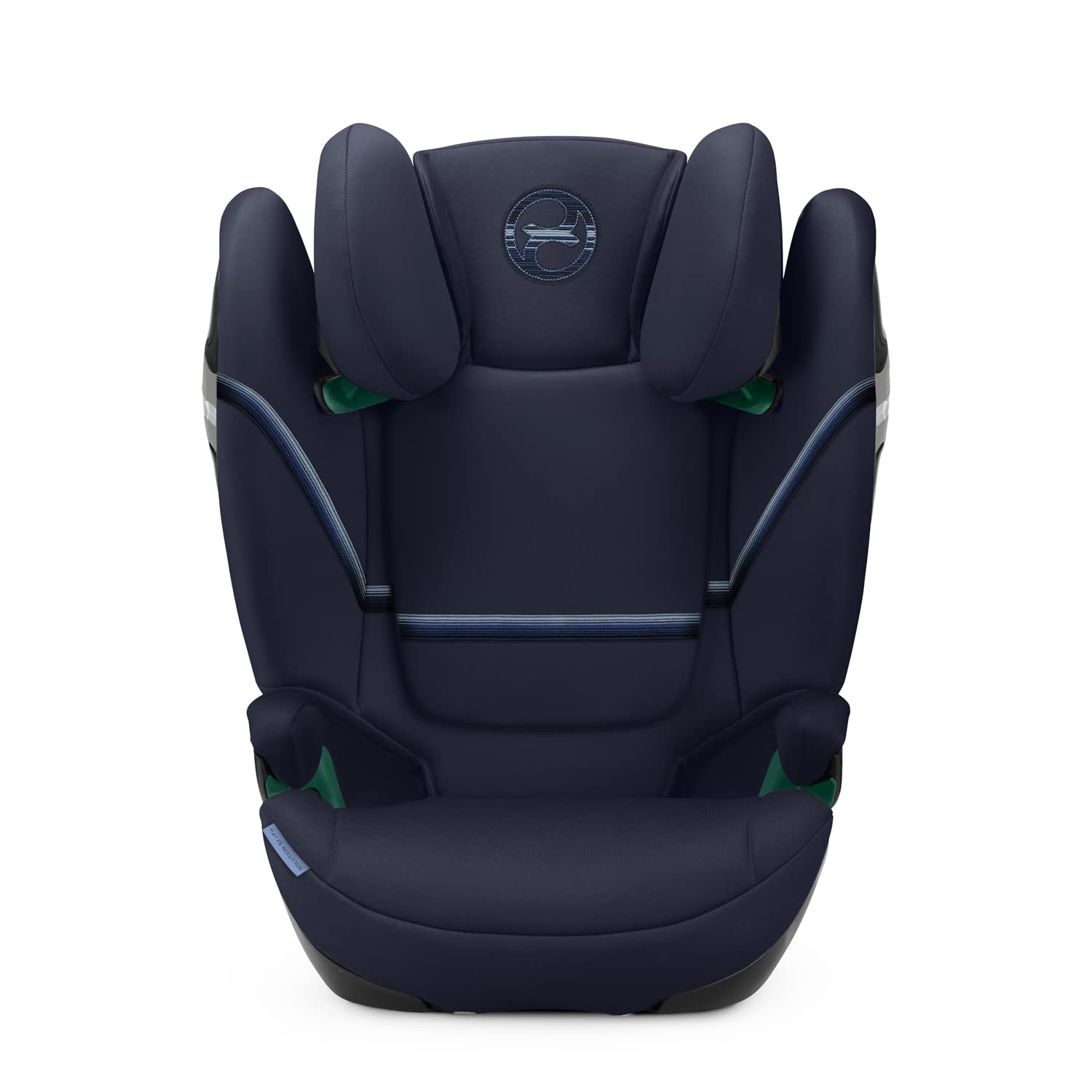 CYBEX Gold Seggiolino auto Solution S2 i-Fix, Per auto con e senza ISOFIX, 100-150 cm, Da 3 a 12 anni circa (15-50 kg), Lava Grey