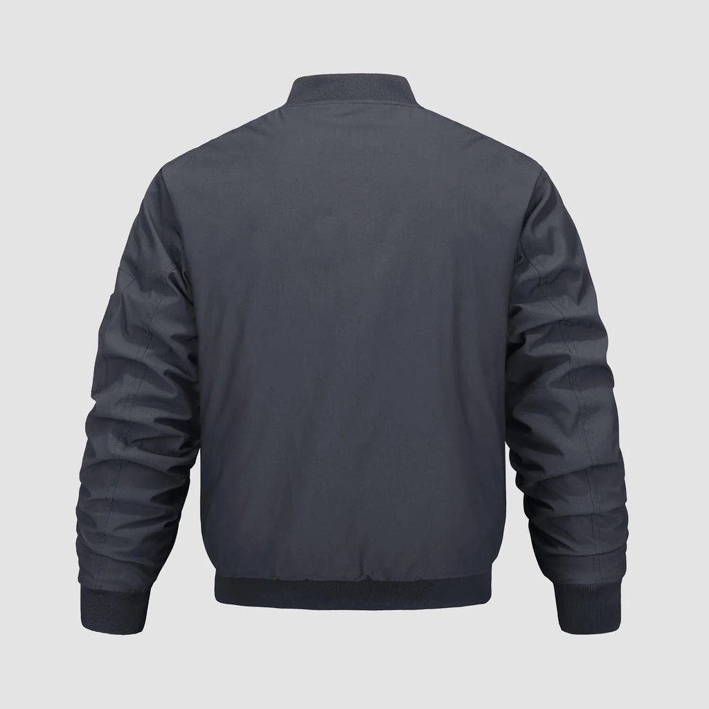 Bomber da uomo con cerniera