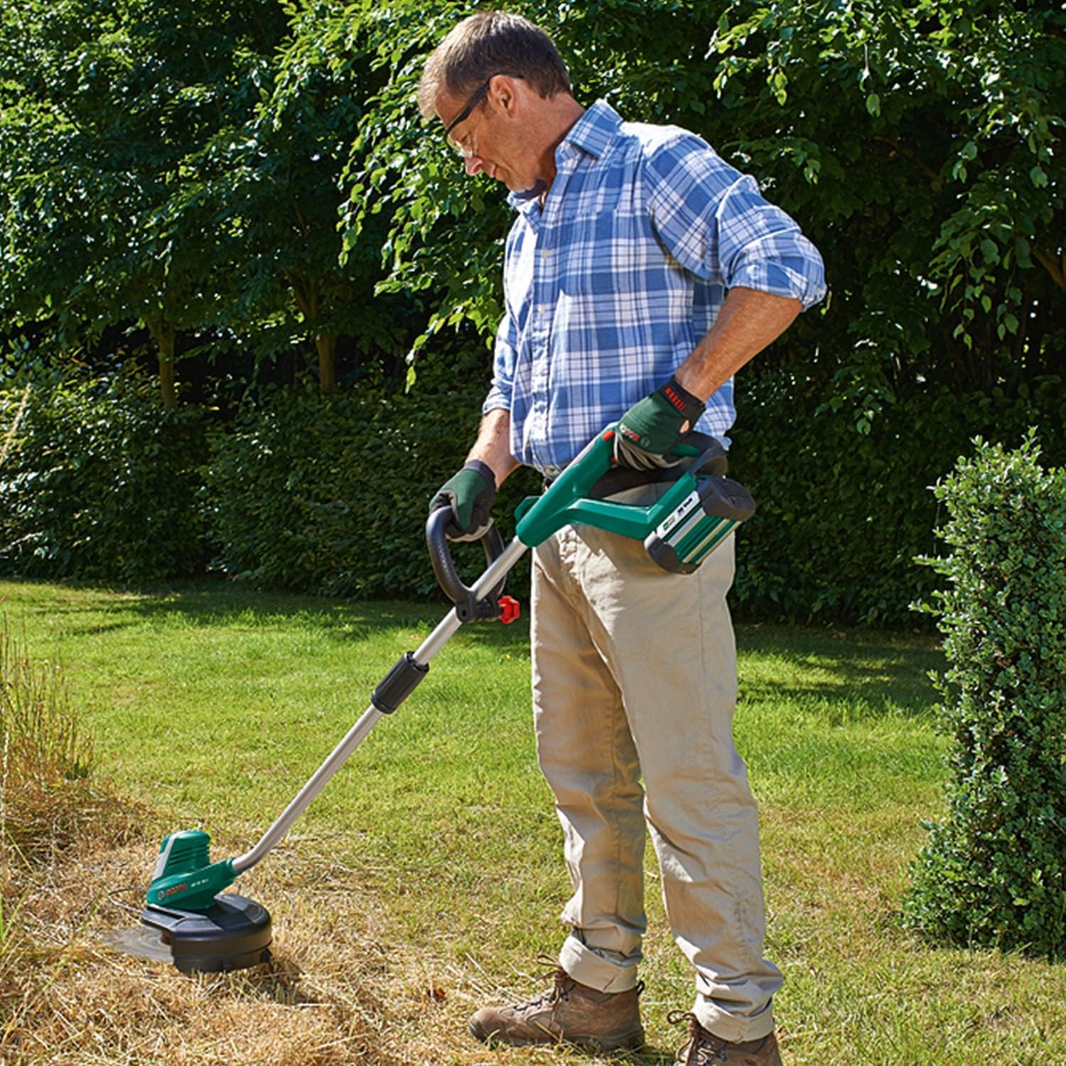 Bosch Akku Rasentrimmer AdvancedGrassCut 36 (1 Akku, 36 Volt System, im Karton)