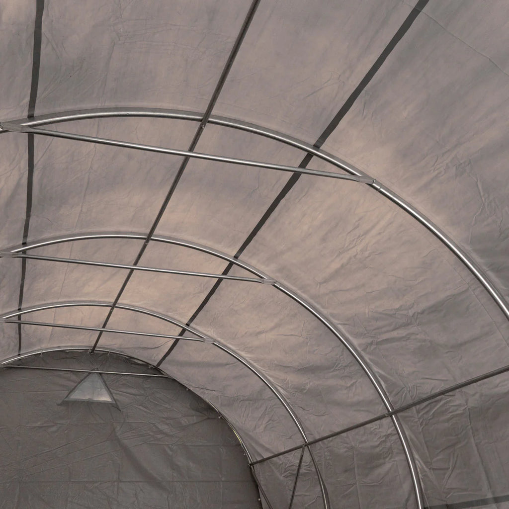 Fornorth Tendone 4x8m, grigio scuro
