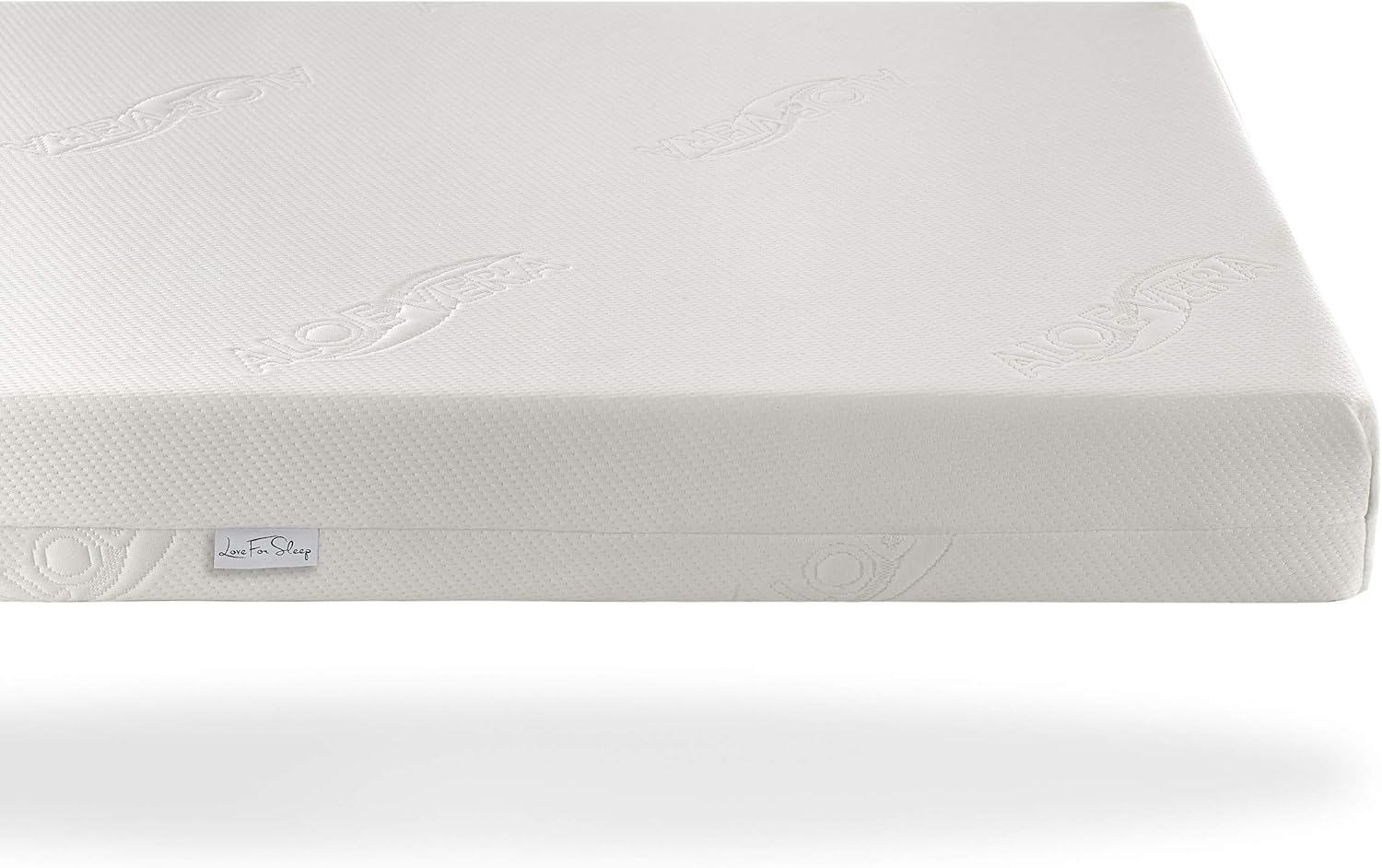 Love For Sleep Babybett Beistellbett 120x60cm mit Schaumstoffmatratze Aloe Vera Grau-Kiefer Francis Kinderbett Baby Bett Holz - Kinderbett Babybett, Mitwachsend Gitterbett Baby Bed