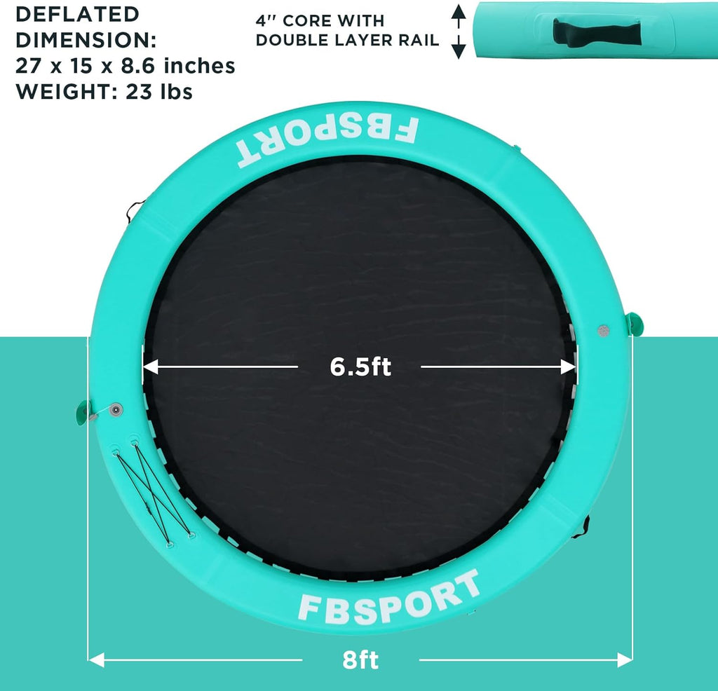 Dock gonfiabile, piattaforma galleggiante, lettino gonfiabile ad acqua da 2,44 m per lago con portabicchieri, anello gonfiabile rotondo, zattera galleggiante, isola prendisole, tappetino da piattaforma