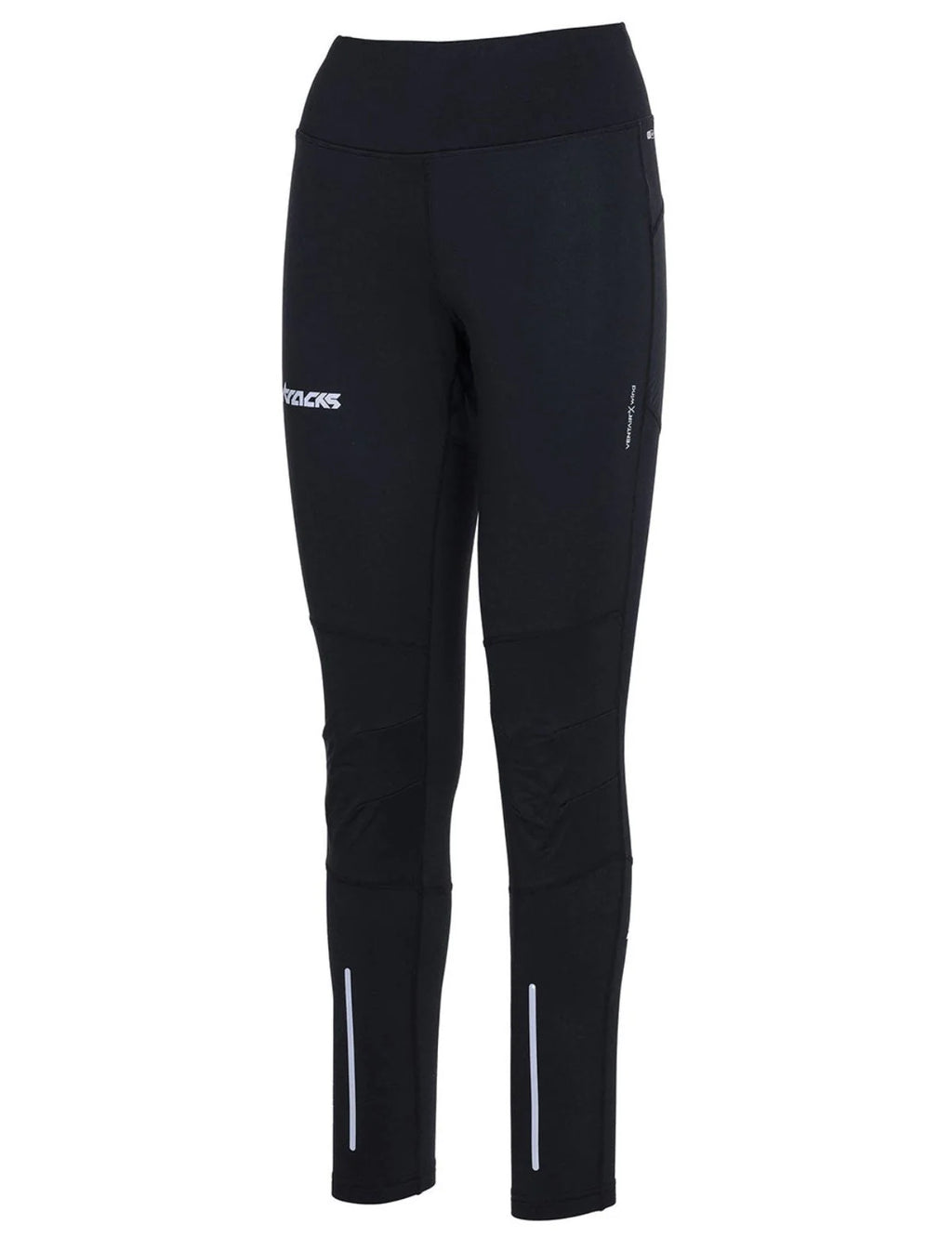 Pantaloni lunghi da corsa termici da donna Pro Line neri