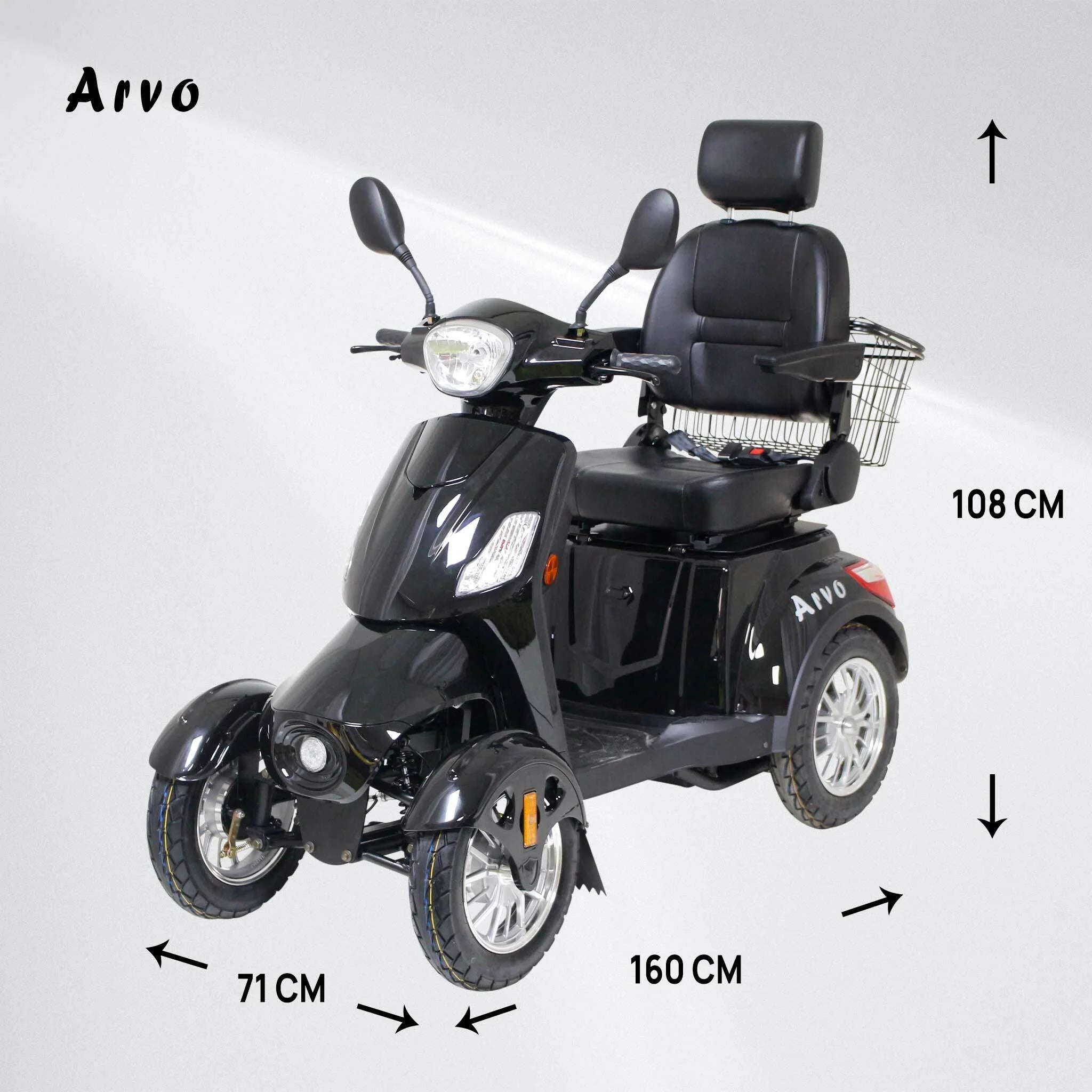 Arvo Seniorenmobil P400 Nero