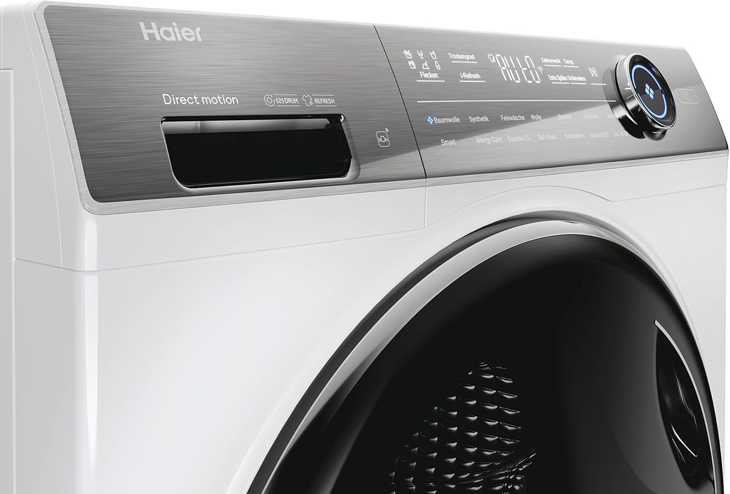 Lavasciuga Haier I-PRO SERIE 7 HWD80-B14979 / 8 kg Lavaggio / 5 kg Asciugatura / Motore Direct Motion - estremamente silenzioso / Cesto XL / Programma vapore I-Refresh / Protezione completa dall'acqua
