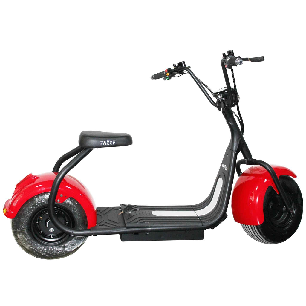 Swoop Monopattino Elettrico Cruiser Rosso N3