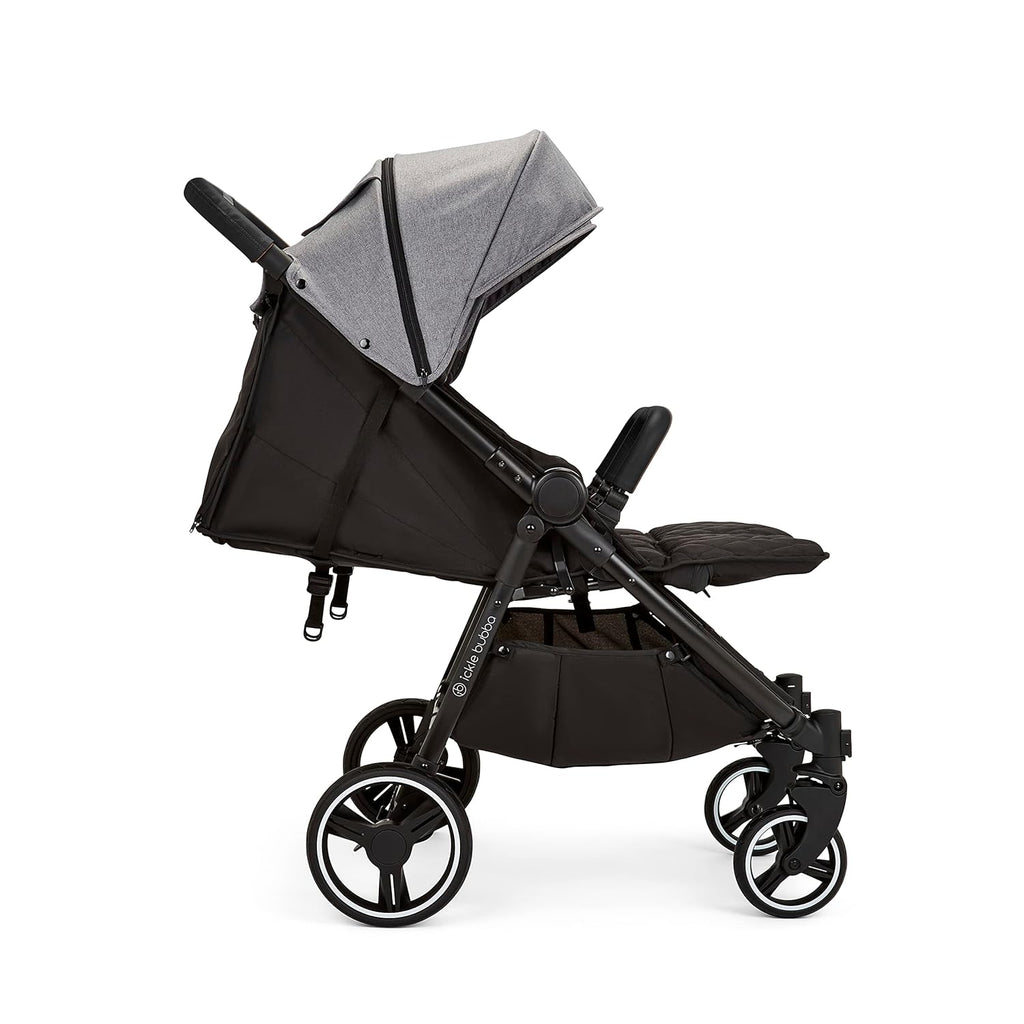 Venus Max Doppel kinderwagen - adatto dalla nascita fino a 15 kg (circa 3 anni), passeggino doppio compatto, leggero, pieghevole, inclusi parapioggia e coprigambe (Biscuit)