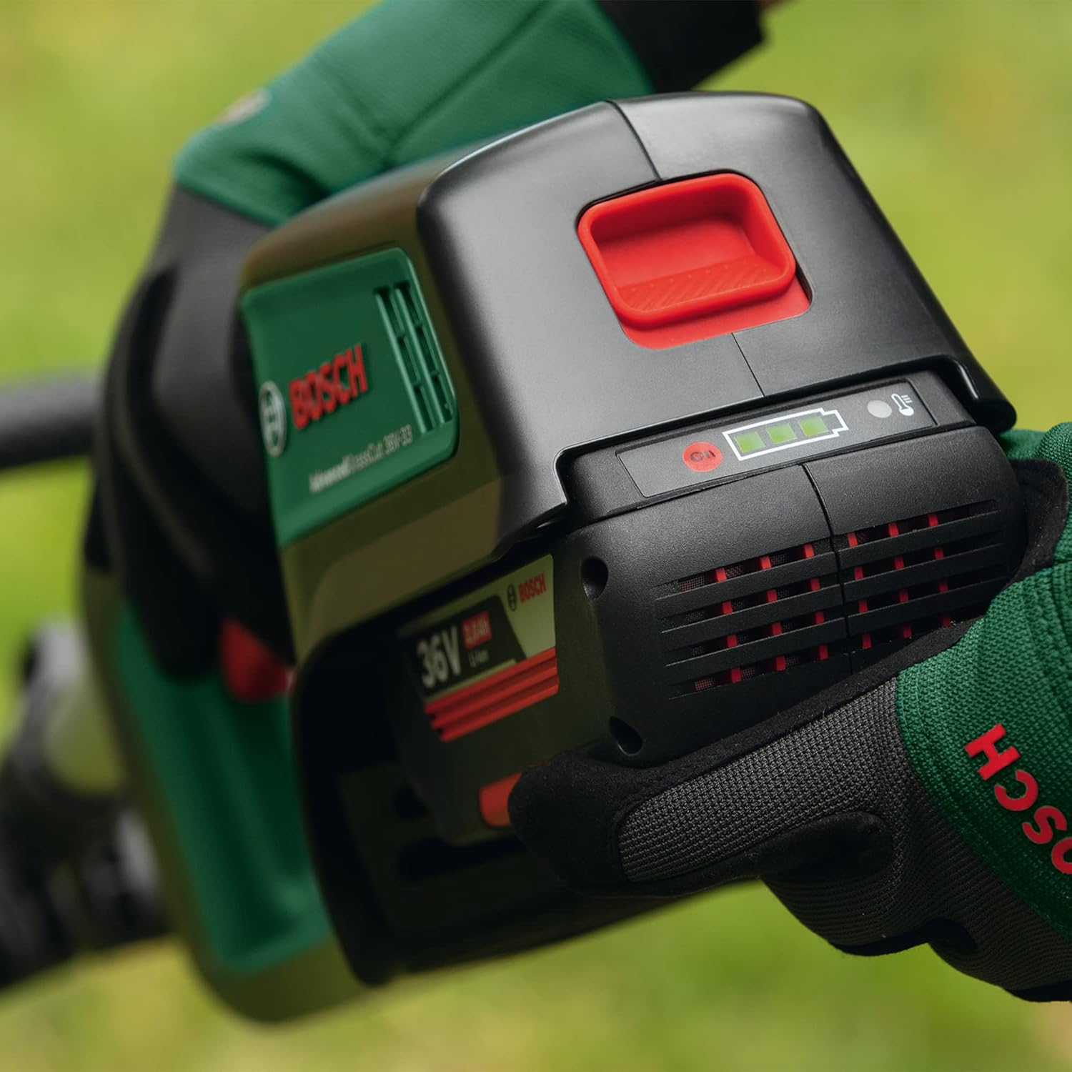 Bosch Akku Rasentrimmer AdvancedGrassCut 36 (1 Akku, 36 Volt System, im Karton)