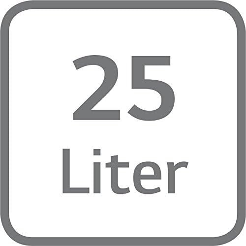 Microonde LG MH6535GIS con tecnologia Inverter e grill al quarzo, capacità 25 litri, 1000 W, programmi automatici, livelli di potenza regolabili per una cottura ottimale e funzione EasyClean, nero