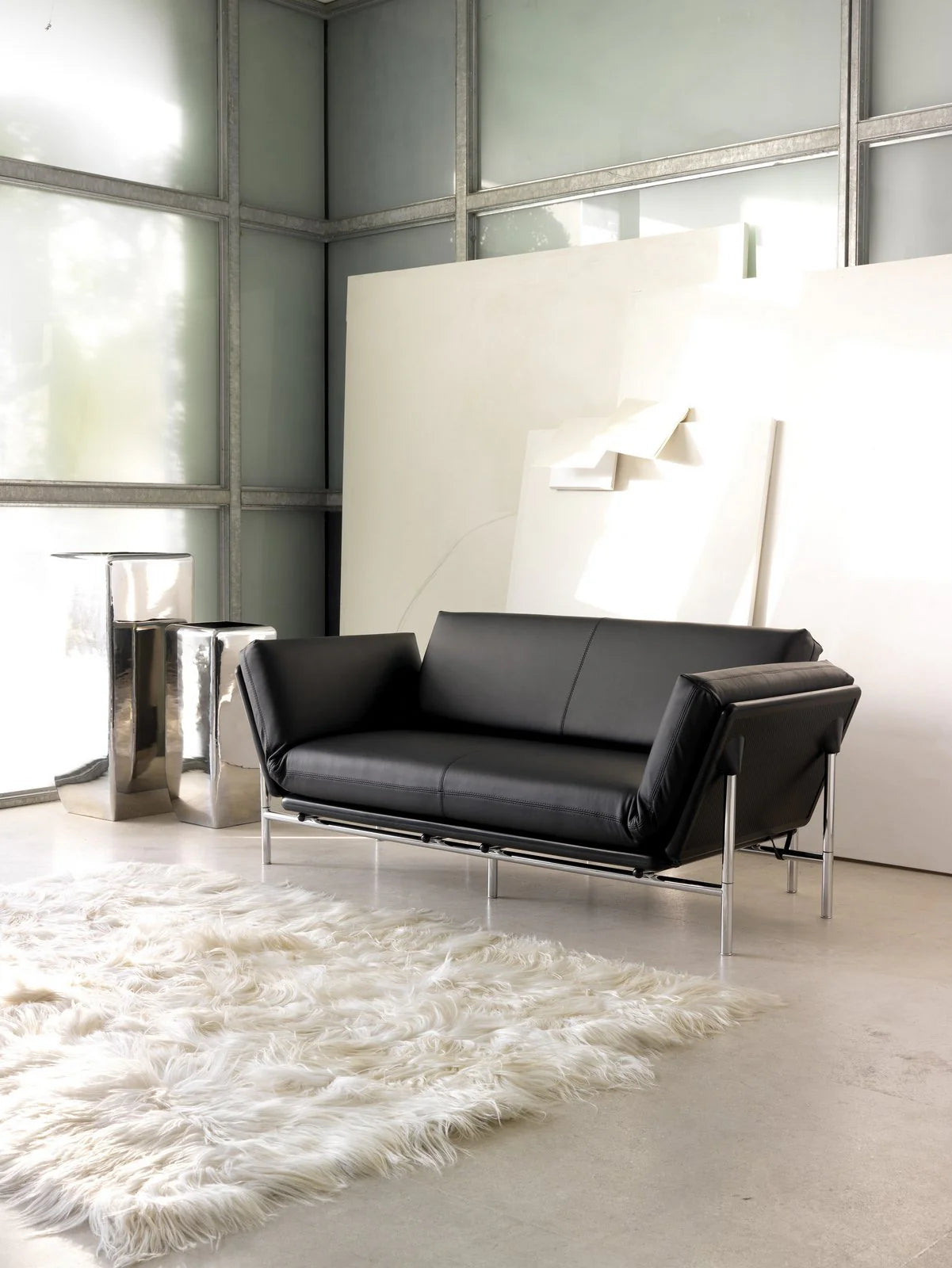 Fodera di ricambio, copridivano per Dema Sofa Rataplan in tessuto o pelle, classico del design