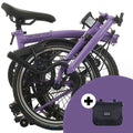 C Line Explore - Niedriger Lenker - Pop Lilac + Satteltasche (Bundle)