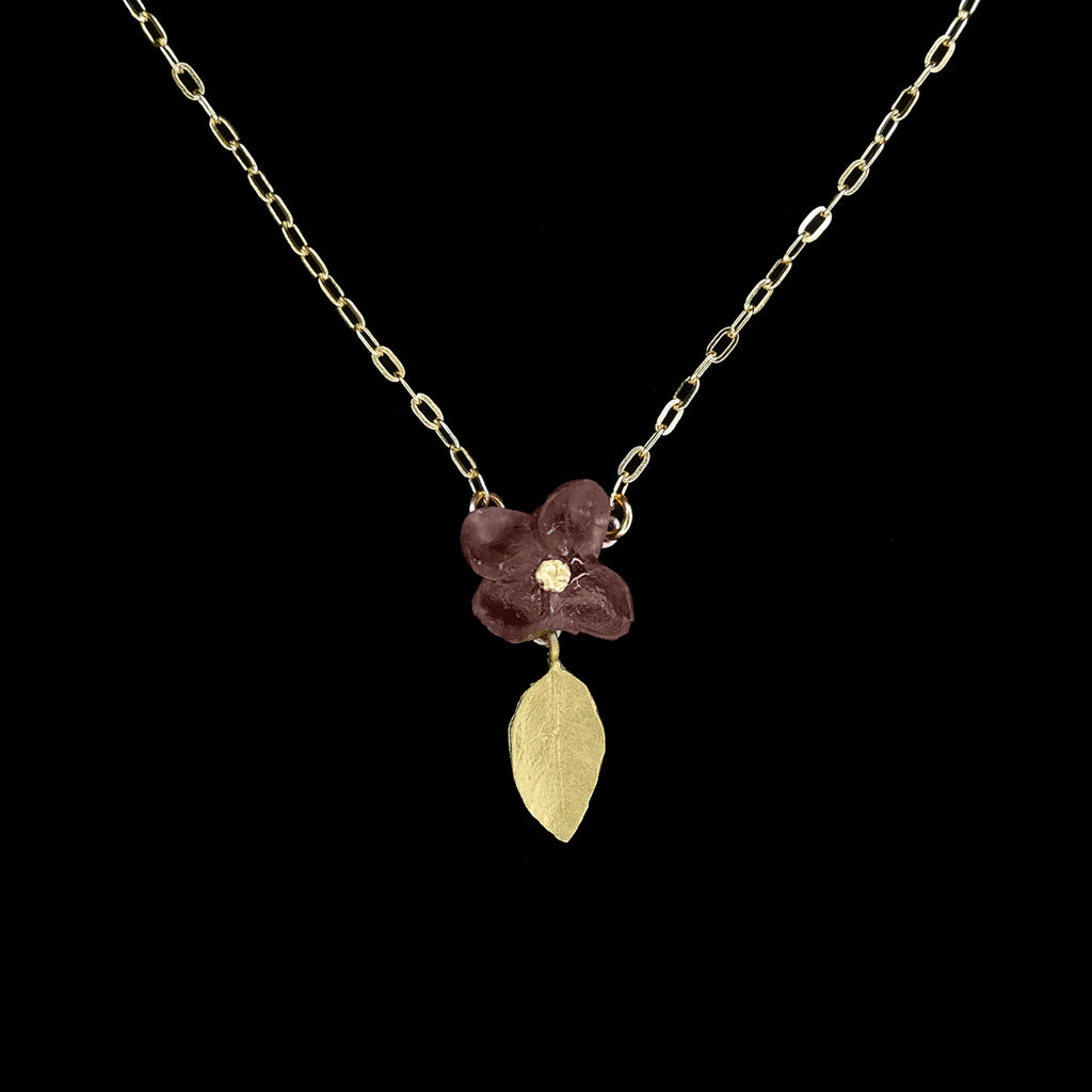 Lignum Vitae (Guajak) - Kette mit Anhnger klein