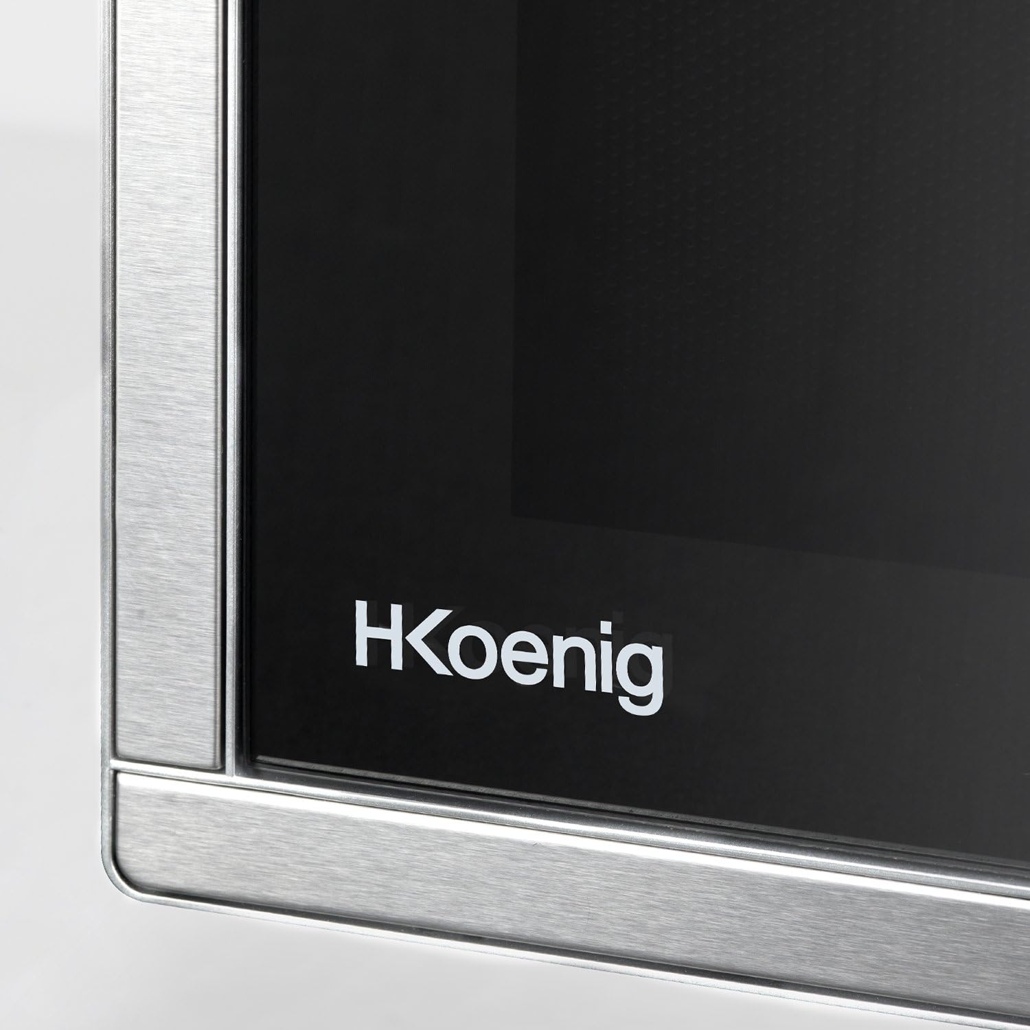 H.Koenig Microonde e Grill 2 in 1 VIO9, 25L, Piatto Girevole 27cm, 10 Livelli di Cottura fino a 1000W, Scongelamento, Cottura Combinata, Display LCD