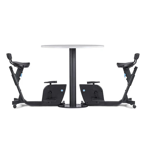 LifeSpan DUO Bike Table with 2 Bikes and Desk