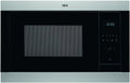 AEG MSB2547D-M Microonde da Incasso 60 cm / Controlli Touch / Funzione Grill / Display con Orologio, Acciaio Inox