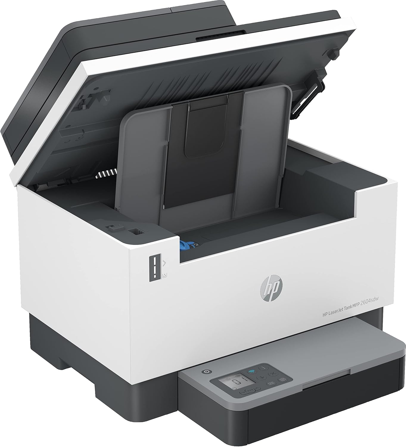 HP Laserjet Tank MFP 2604dw Laserdrucker, Drucker, Scanner, Kopierer, HP Smart App, inklusive Original HP Toner für bis zu 5000 Seiten, 23 Seiten/Min, beidseitig drucken, bis 600 x 600 DPI, Monochrom