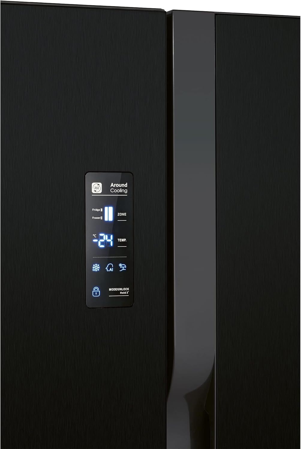 Bomann® Frigorifero con Congelatore | Congelatore No-Frost | Frigorifero da 186 cm | 39 dB | Combinato Frigorifero-Congelatore con MultiAirflow | 320L | Combinato Frigorifero-Congelatore No-Frost | KG 7361 nero-inox
