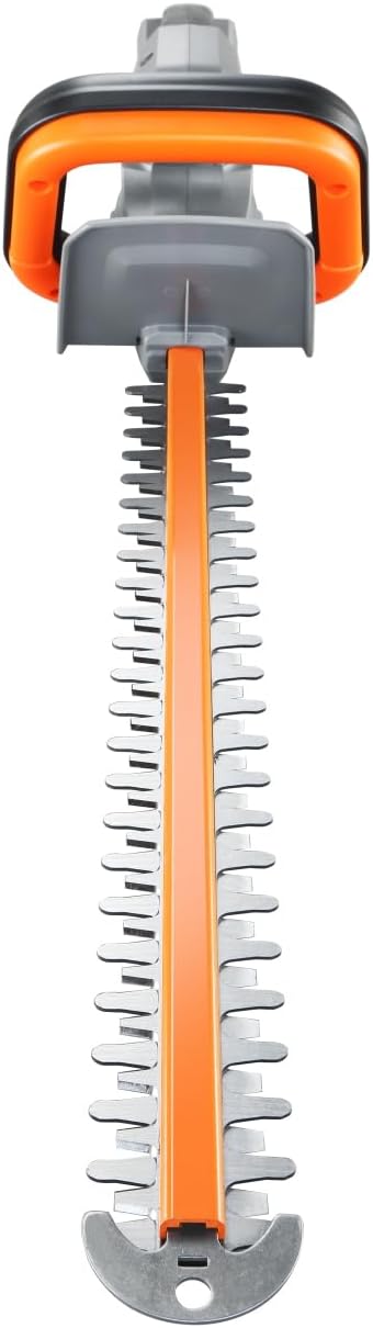 FUXTEC Heckenschere 20V inkl. Akku FX-E1HS20 Elektrischer Heckentrimmer mit Li-Ionen Batterie und Ladegerät – Schnittlänge 52 cm