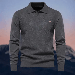 Geknpfter Pullover für Herren