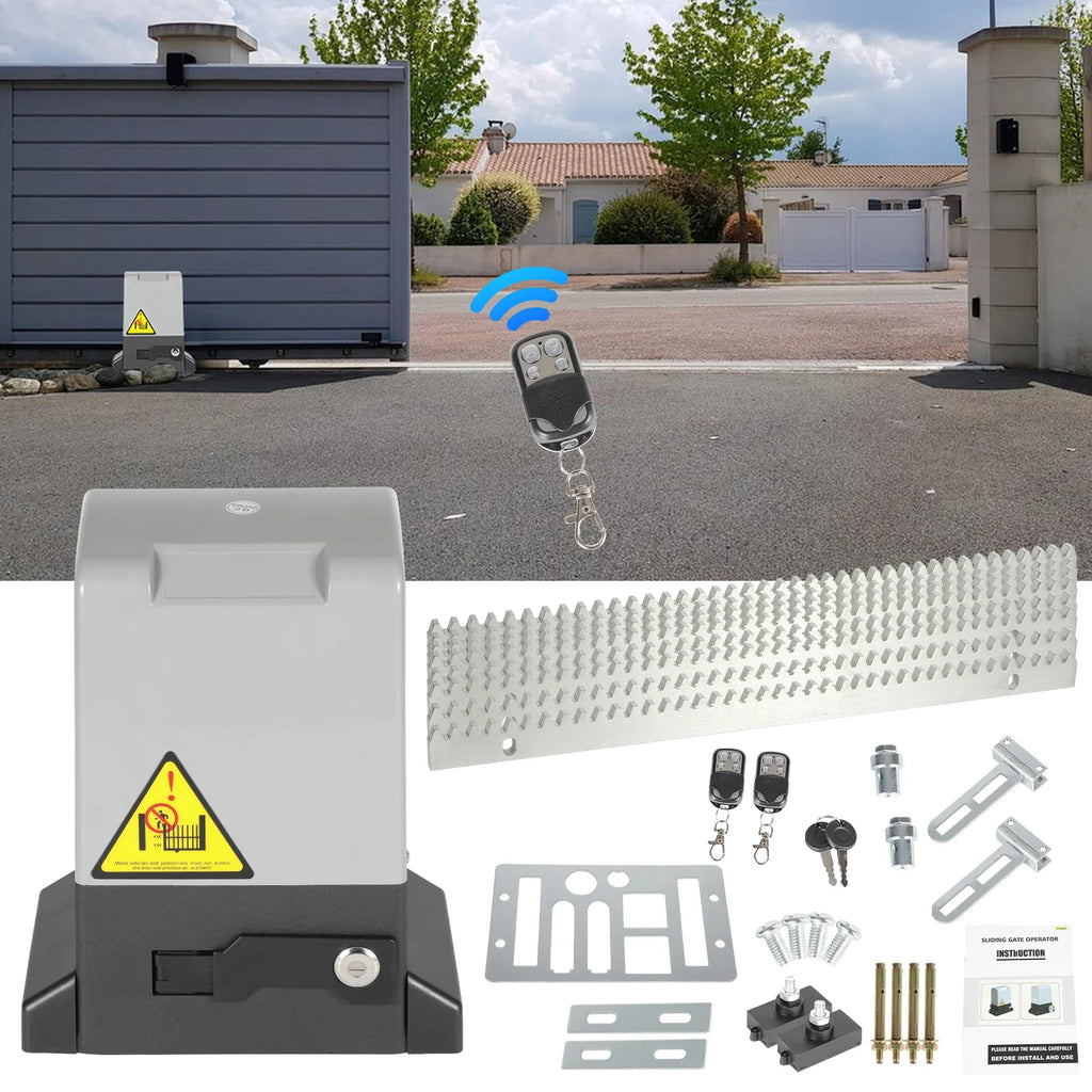 Sonnewelt - Apriporta Automatico per Cancello Scorrevole da 370W/550W/750W