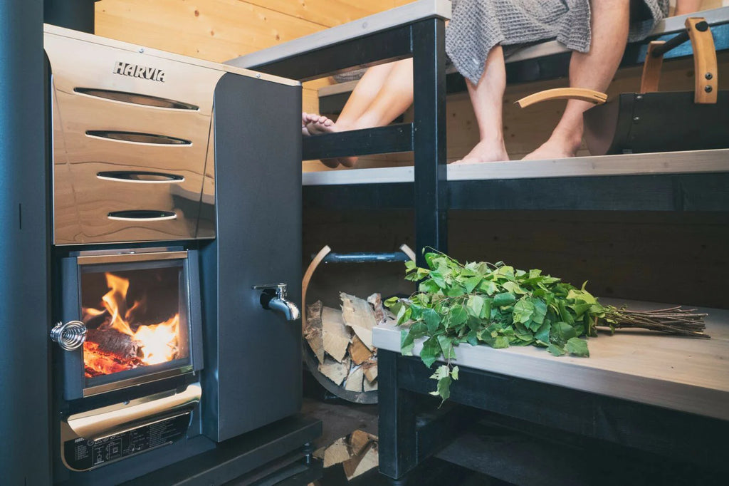 Harvia Saunaofen holz 20 Pro RS, 8-20m, Wasserbehlter auf der rechten Seite