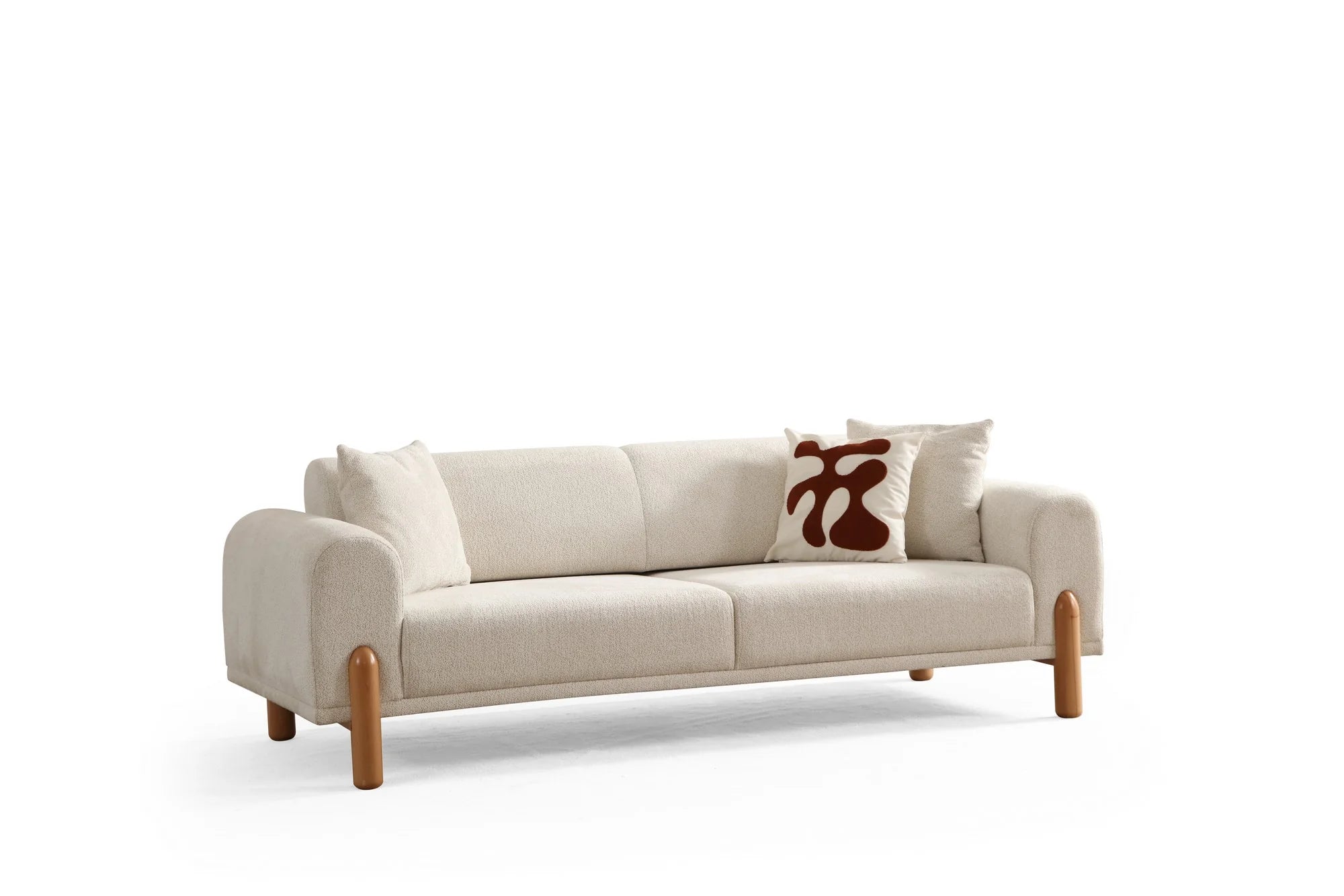 Divano Letto Lyke a 3 Posti - Crema